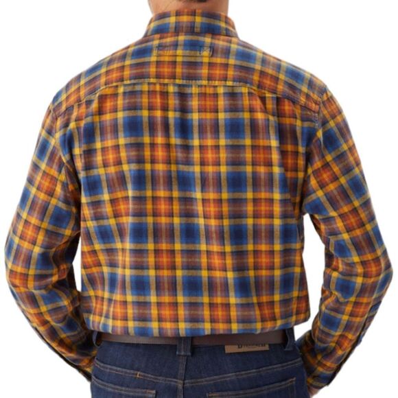 089 NWT Men's Free Swingin' Flannel Relaxed Fit Shirt Size Medium - Picture 8 of 8